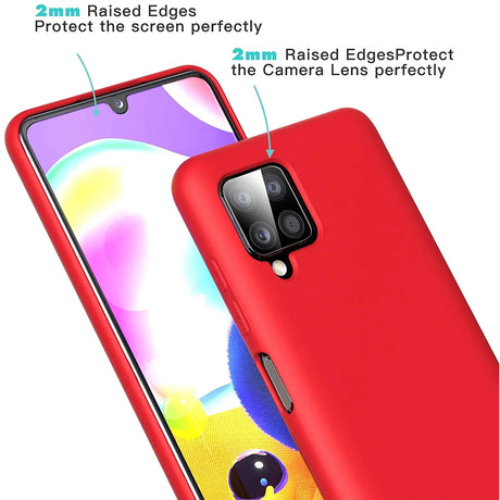 Stoßdämpfende und langlebige Silikon Handyhülle für Samsung Galaxy A12 / M12