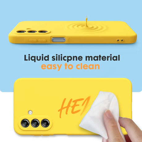 Stoßdämpfende und langlebige Silikon Handyhülle für Samsung Galaxy A17 5G