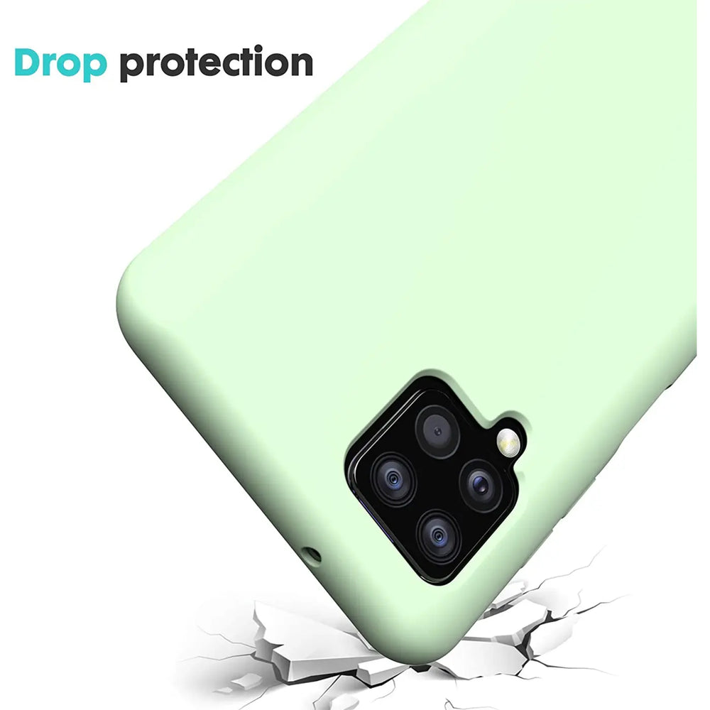 Stoßdämpfende und langlebige Silikon Handyhülle für Samsung Galaxy A22 4G / M32 / M22