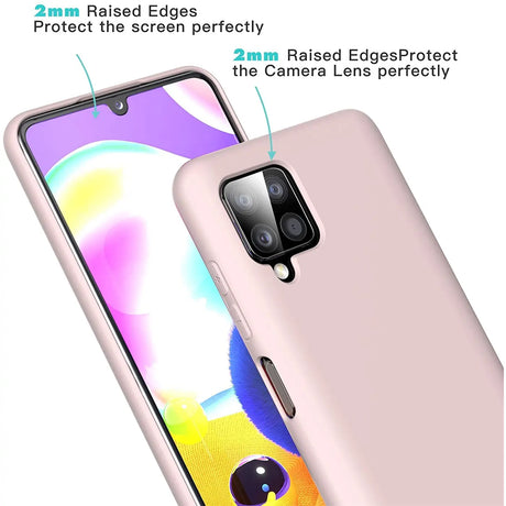 Stoßdämpfende und langlebige Silikon Handyhülle für Samsung Galaxy A22 4G / M32 / M22