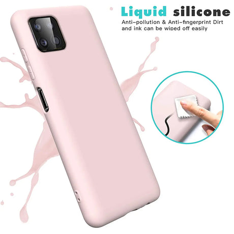 Stoßdämpfende und langlebige Silikon Handyhülle für Samsung Galaxy A22 5G