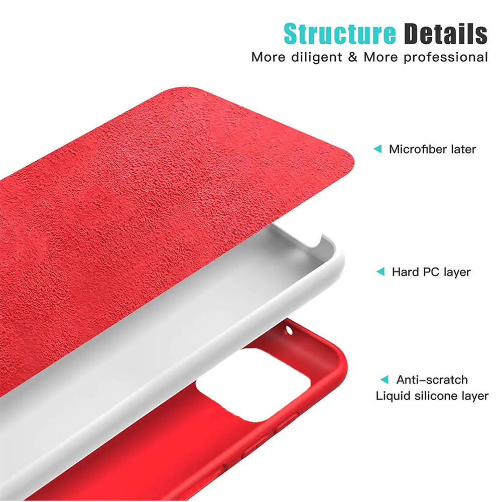 Stoßdämpfende und langlebige Silikon Handyhülle für Samsung Galaxy A22 5G