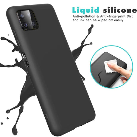 Stoßdämpfende und langlebige Silikon Handyhülle für Samsung Galaxy A22 5G