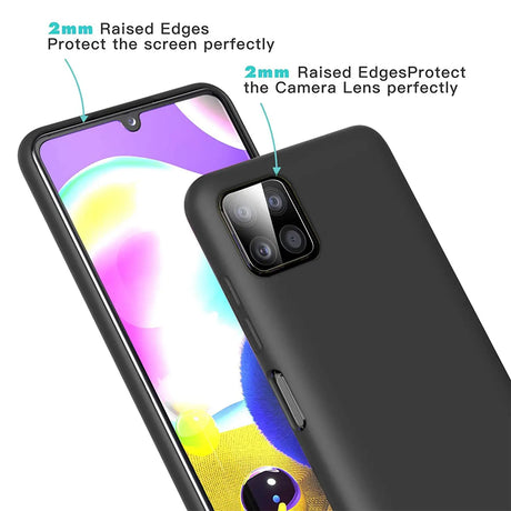 Stoßdämpfende und langlebige Silikon Handyhülle für Samsung Galaxy A22 5G