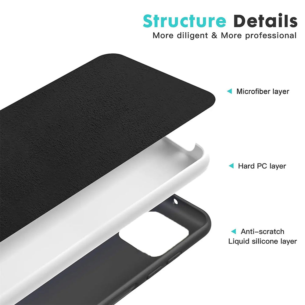 Stoßdämpfende und langlebige Silikon Handyhülle für Samsung Galaxy A22 5G