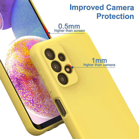 Stoßdämpfende und langlebige Silikon Handyhülle für Samsung Galaxy A23 5G