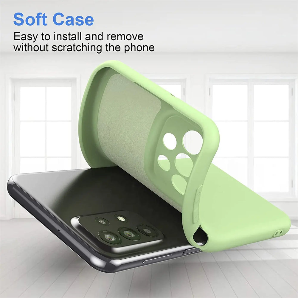 Stoßdämpfende und langlebige Silikon Handyhülle für Samsung Galaxy A23 5G