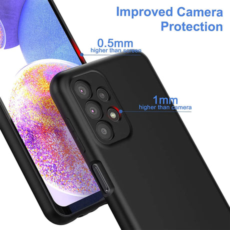 Stoßdämpfende und langlebige Silikon Handyhülle für Samsung Galaxy A23 5G