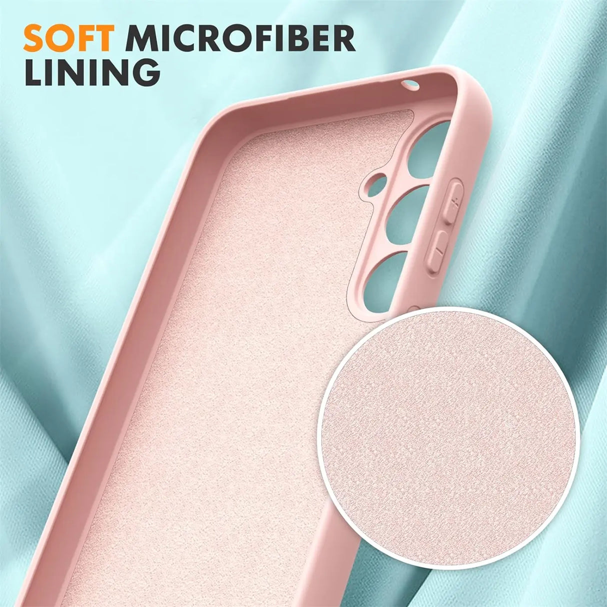 Stoßdämpfende und langlebige Silikon Handyhülle für Samsung Galaxy A25 5G