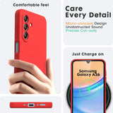 Stoßdämpfende und langlebige Silikon Handyhülle für Samsung Galaxy A26 5G