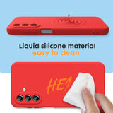 Stoßdämpfende und langlebige Silikon Handyhülle für Samsung Galaxy A26 5G