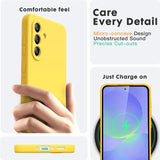 Stoßdämpfende und langlebige Silikon Handyhülle für Samsung Galaxy A36 5G