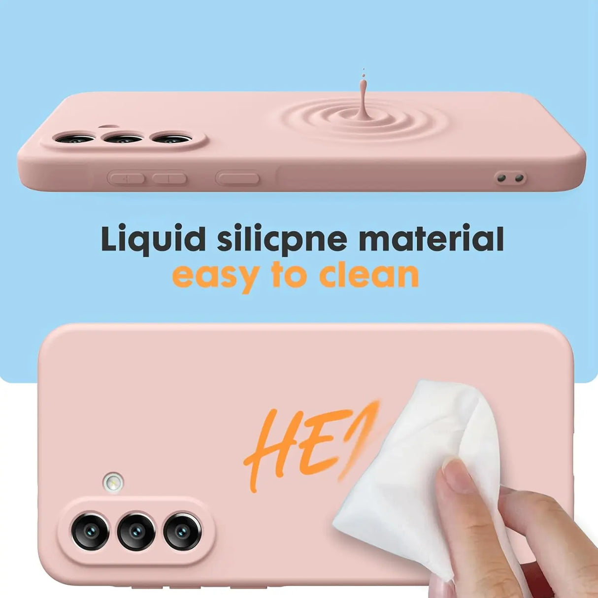 Stoßdämpfende und langlebige Silikon Handyhülle für Samsung Galaxy A36 5G