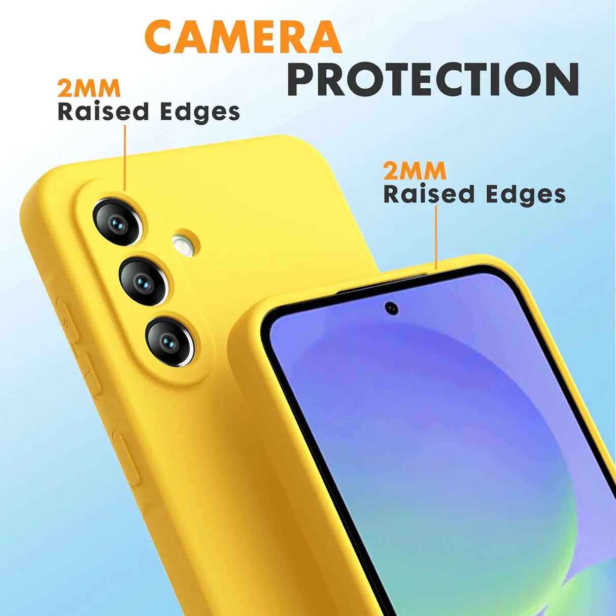 Stoßdämpfende und langlebige Silikon Handyhülle für Samsung Galaxy A56 5G