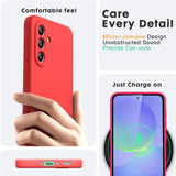 Stoßdämpfende und langlebige Silikon Handyhülle für Samsung Galaxy A56 5G