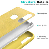 Stoßdämpfende und langlebige Silikon Handyhülle für Samsung Galaxy M11