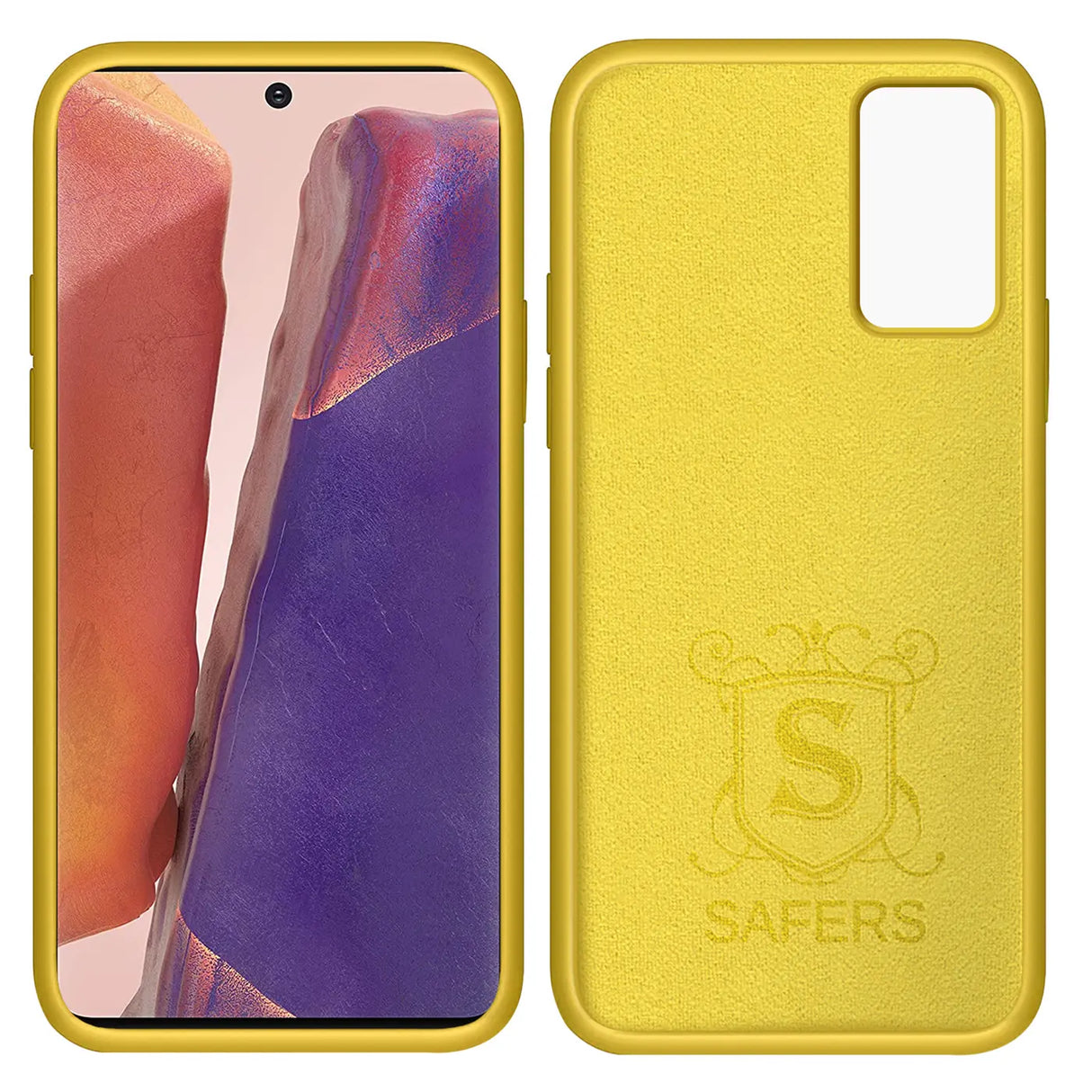 Stoßdämpfende und langlebige Silikon Handyhülle für Samsung Galaxy Note 20