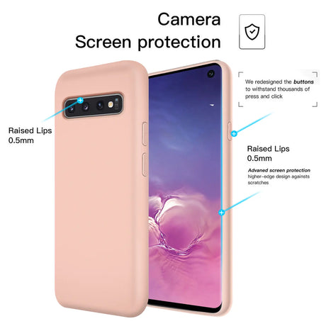 Stoßdämpfende und langlebige Silikon Handyhülle für Samsung Galaxy S10