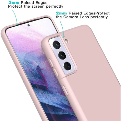 Stoßdämpfende und langlebige Silikon Handyhülle für Samsung Galaxy S21 FE