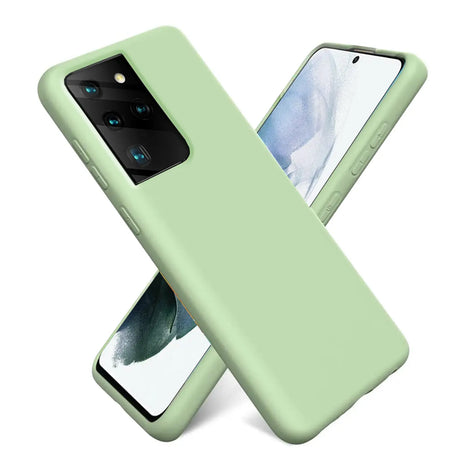 Stoßdämpfende und langlebige Silikon Handyhülle für Samsung Galaxy S21 Ultra