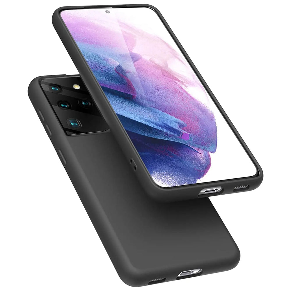 Stoßdämpfende und langlebige Silikon Handyhülle für Samsung Galaxy S21 Ultra