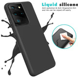 Stoßdämpfende und langlebige Silikon Handyhülle für Samsung Galaxy S21 Ultra