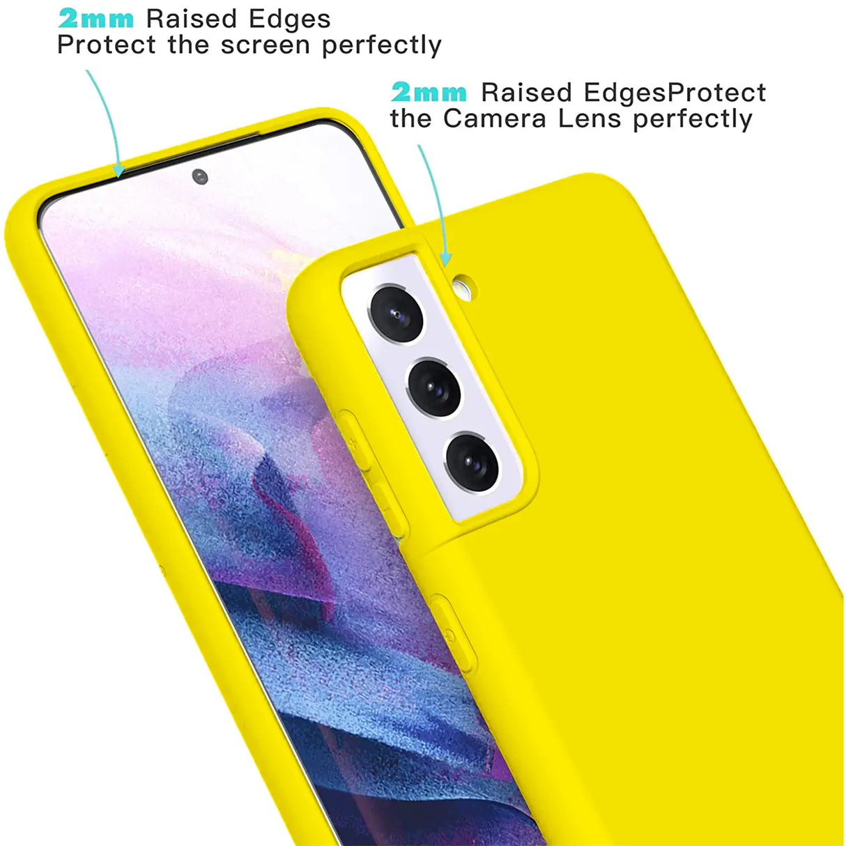 Stoßdämpfende und langlebige Silikon Handyhülle für Samsung Galaxy S22