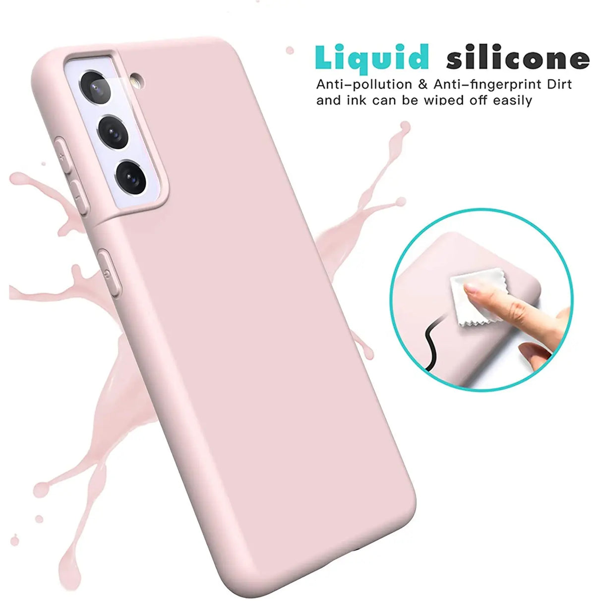 Stoßdämpfende und langlebige Silikon Handyhülle für Samsung Galaxy S22