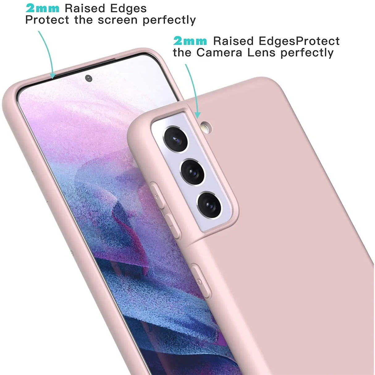 Stoßdämpfende und langlebige Silikon Handyhülle für Samsung Galaxy S22