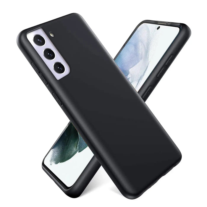 Samsung Galaxy S22 - Silikon Case mit Mikrofaser-Innenseite