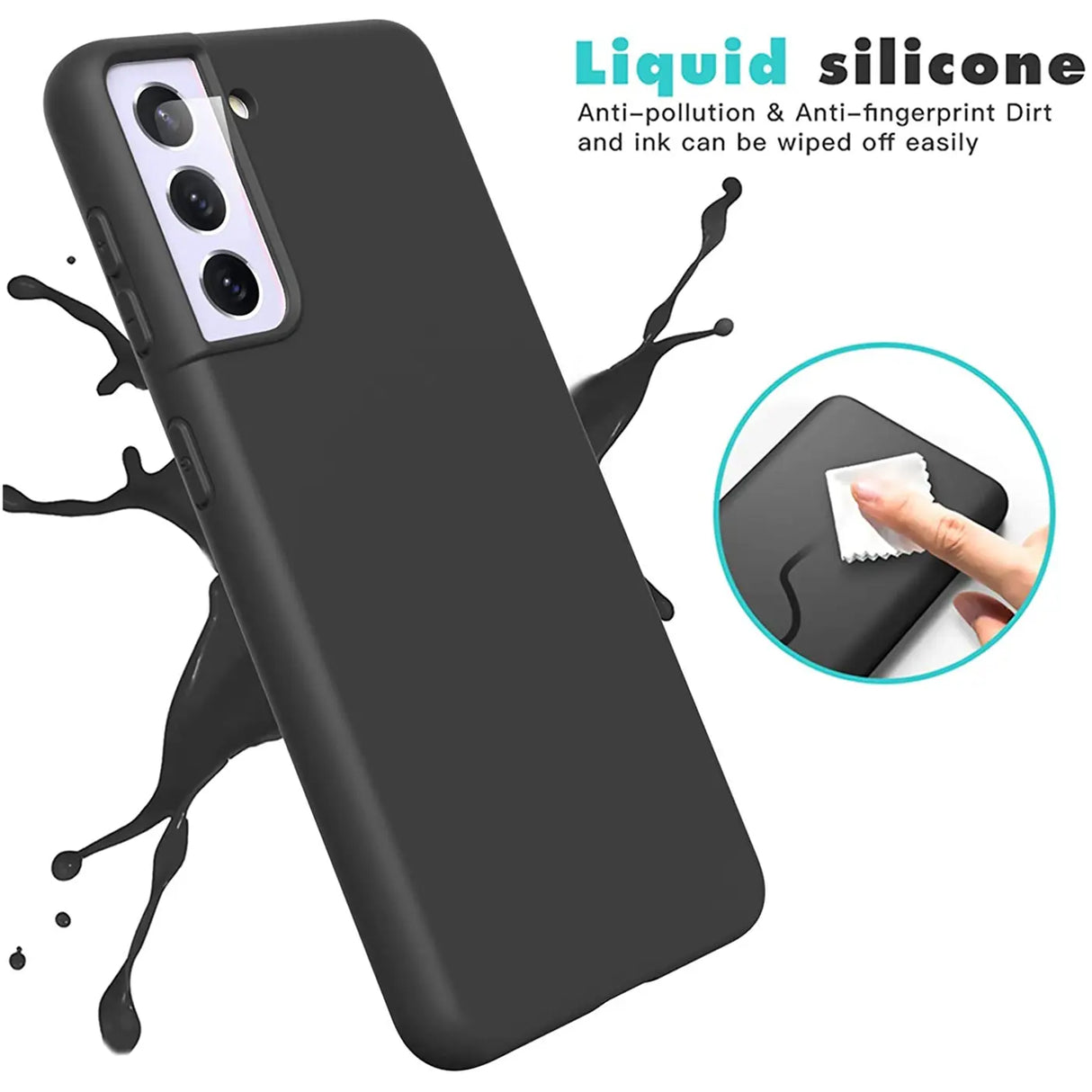 Stoßdämpfende und langlebige Silikon Handyhülle für Samsung Galaxy S22