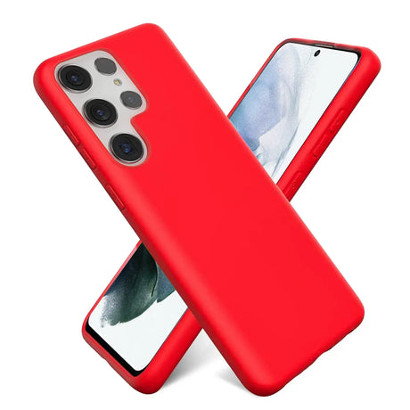 Stoßdämpfende und langlebige Silikon Handyhülle für Samsung Galaxy S22 Ultra