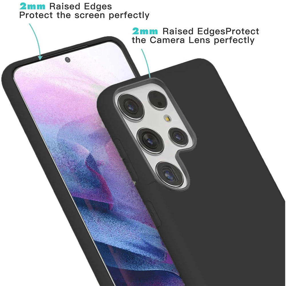 Stoßdämpfende und langlebige Silikon Handyhülle für Samsung Galaxy S22 Ultra