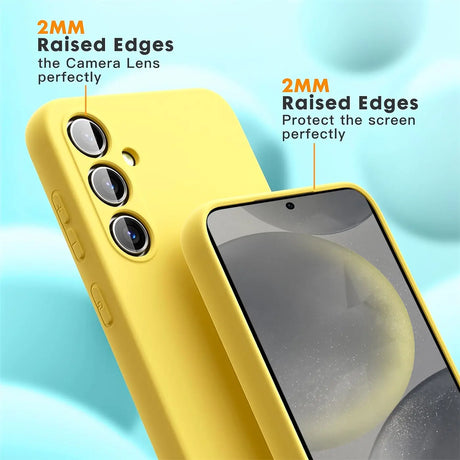 Stoßdämpfende und langlebige Silikon Handyhülle für Samsung Galaxy S24