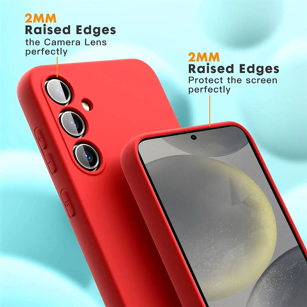 Stoßdämpfende und langlebige Silikon Handyhülle für Samsung Galaxy S24