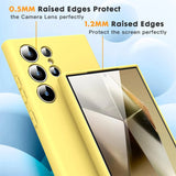 Stoßdämpfende und langlebige Silikon Handyhülle für Samsung Galaxy S24 Ultra