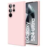 Stoßdämpfende und langlebige Silikon Handyhülle für Samsung Galaxy S24 Ultra