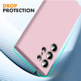 Stoßdämpfende und langlebige Silikon Handyhülle für Samsung Galaxy S24 Ultra