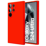 Stoßdämpfende und langlebige Silikon Handyhülle für Samsung Galaxy S24 Ultra