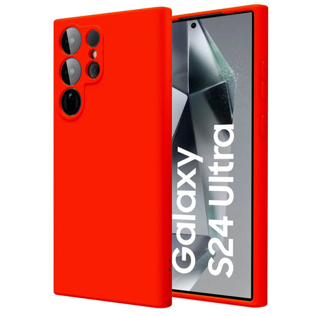 Stoßdämpfende und langlebige Silikon Handyhülle für Samsung Galaxy S24 Ultra