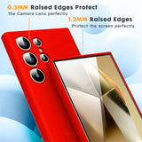 Stoßdämpfende und langlebige Silikon Handyhülle für Samsung Galaxy S24 Ultra