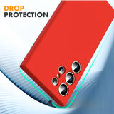 Stoßdämpfende und langlebige Silikon Handyhülle für Samsung Galaxy S24 Ultra