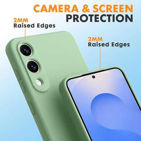 Stoßdämpfende und langlebige Silikon Handyhülle für Samsung Galaxy S25 Edge