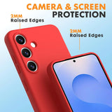 Stoßdämpfende und langlebige Silikon Handyhülle für Samsung Galaxy S25 FE