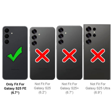 Stoßdämpfende und langlebige Silikon Handyhülle für Samsung Galaxy S25 FE