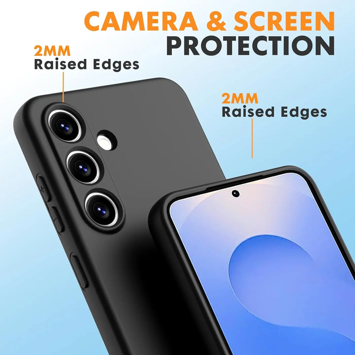 Stoßdämpfende und langlebige Silikon Handyhülle für Samsung Galaxy S25 FE