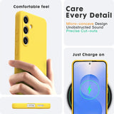 Stoßdämpfende und langlebige Silikon Handyhülle für Samsung Galaxy S25