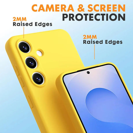 Stoßdämpfende und langlebige Silikon Handyhülle für Samsung Galaxy S25+