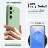 Stoßdämpfende und langlebige Silikon Handyhülle für Samsung Galaxy S25+