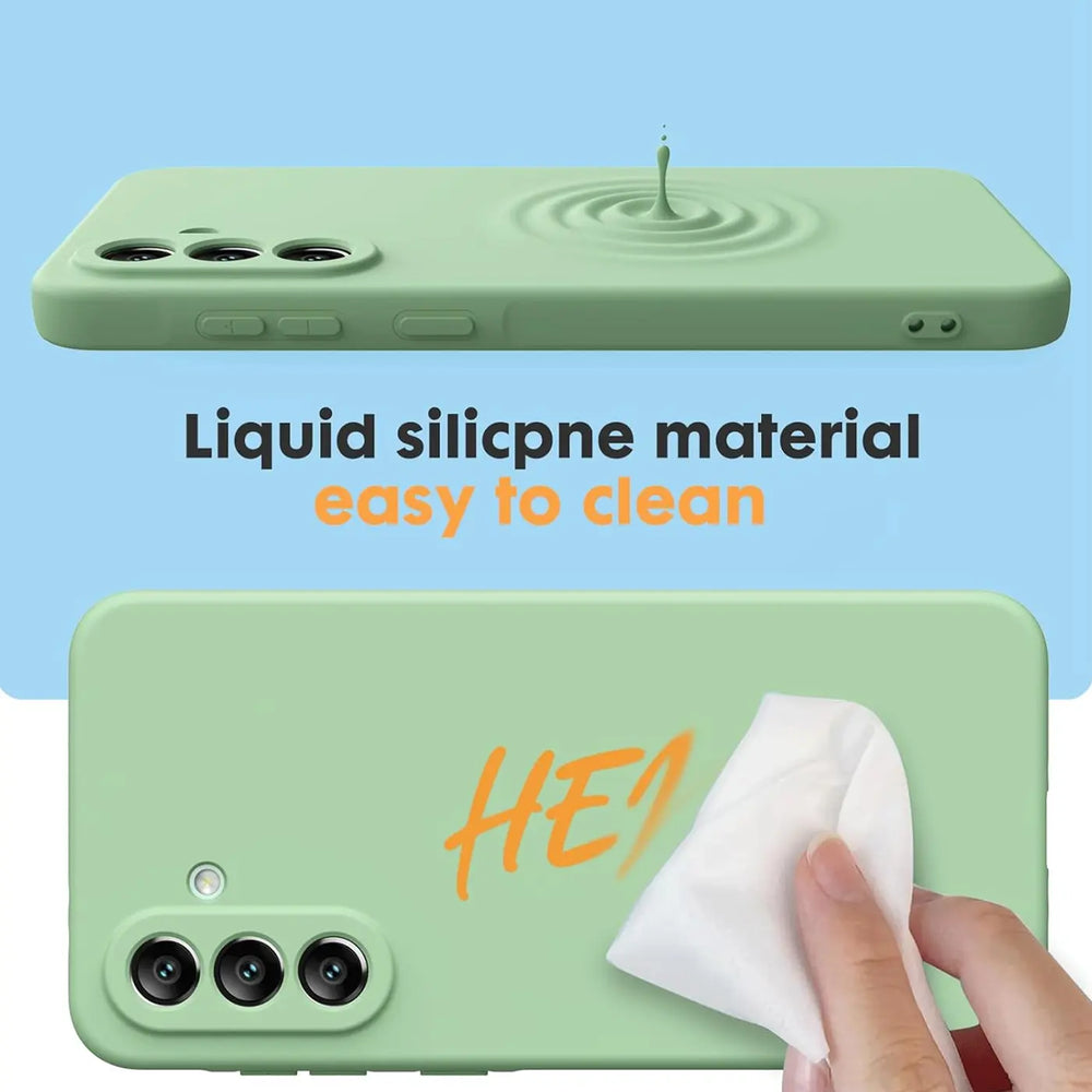 Stoßdämpfende und langlebige Silikon Handyhülle für Samsung Galaxy S25+